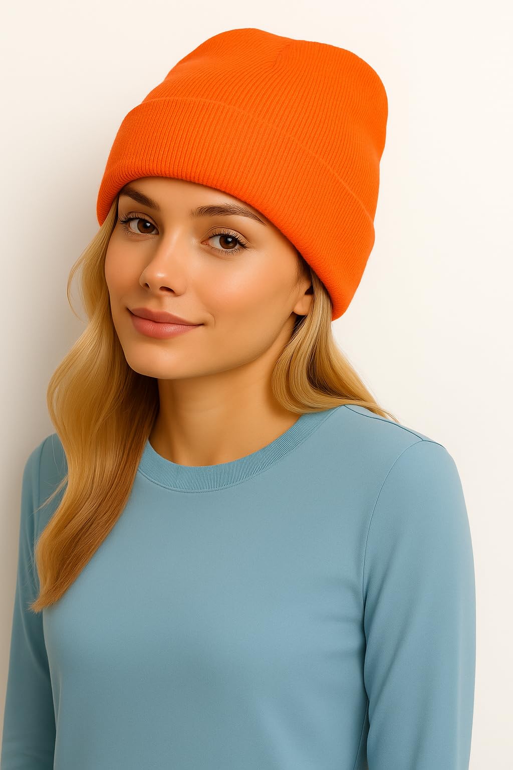 Beanie Hat Plain Soft Comfortable Casual for Men Women Warm Knitted Winter Woolly Skully Ski Headwear Stretchy Thermal Unisex Cap Perfect for Daily Wear Outdoor Sports and Hiking