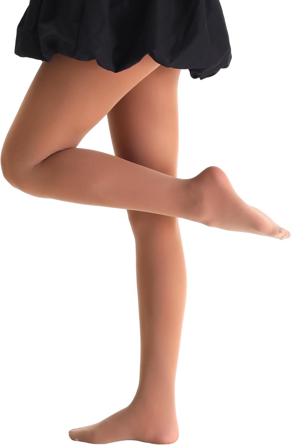 EVERSWE 3-Pack Girls Microfiber Tights Multiple Colors