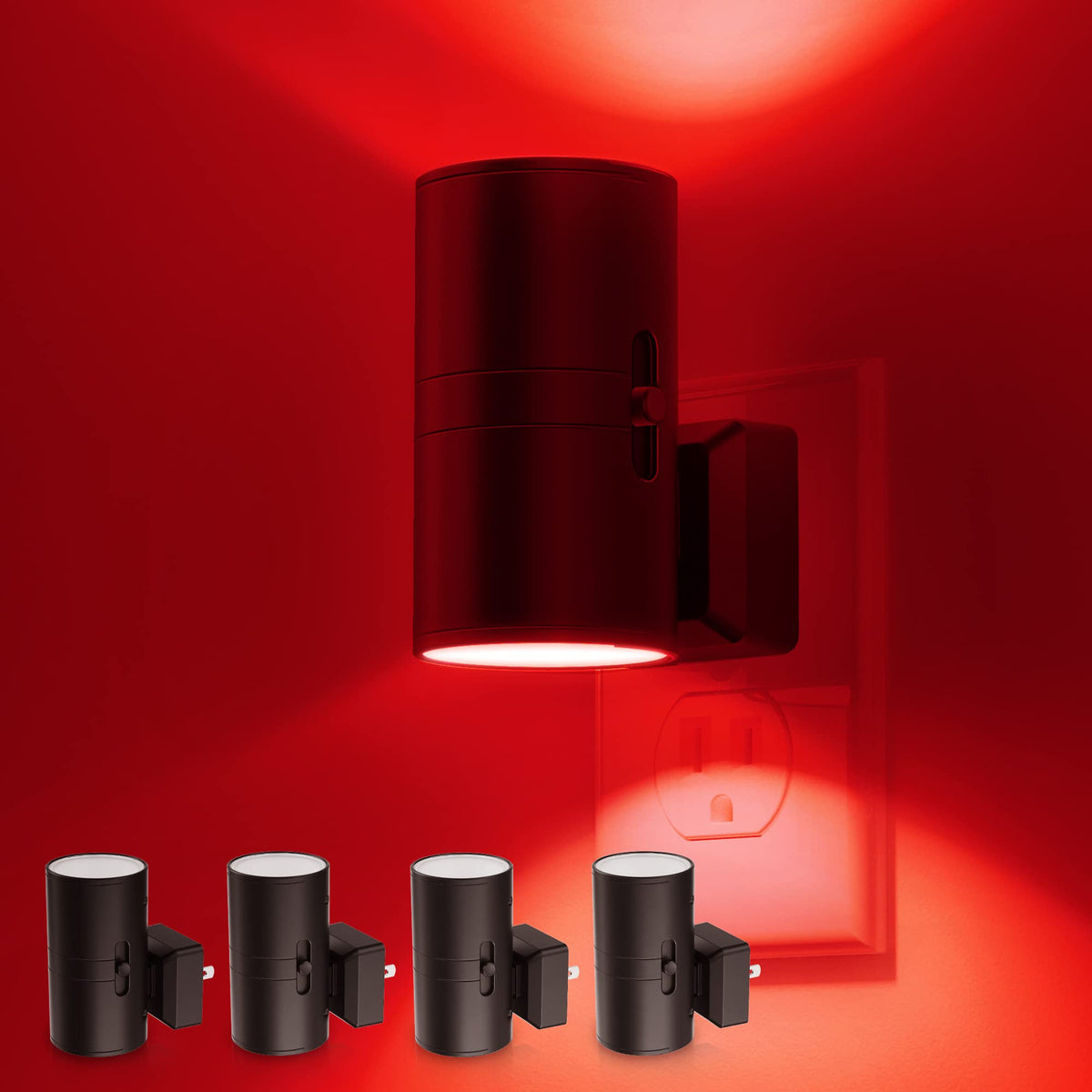 L LOHAS LED Night Light Plug in, Night Lights Plug into Wall, Soft White