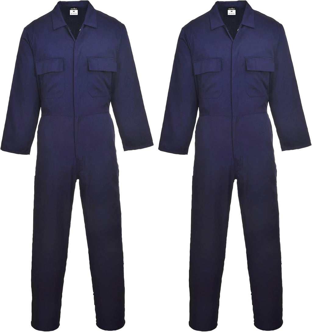 Portwest Euro Work Men's Polycotton Men's Polycotton Coverall
