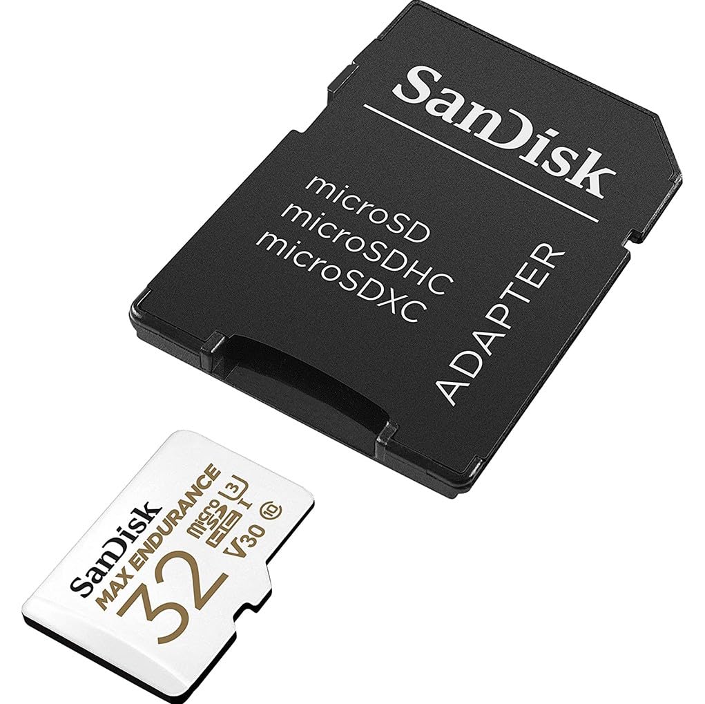 SANDISK MAX Endurance microSD Card + Adapter 128GB