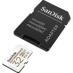 SANDISK MAX Endurance microSD Card + Adapter 128GB