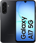 Samsung Galaxy A17 5G, AI Smartphone, Slim 7.5mm Frame, Large Screen, 50MP Camera, 128GB Storage, 4GB Memory, 5000 mAh Battery, Black, 3 Year Extended Warranty (UK Version)
