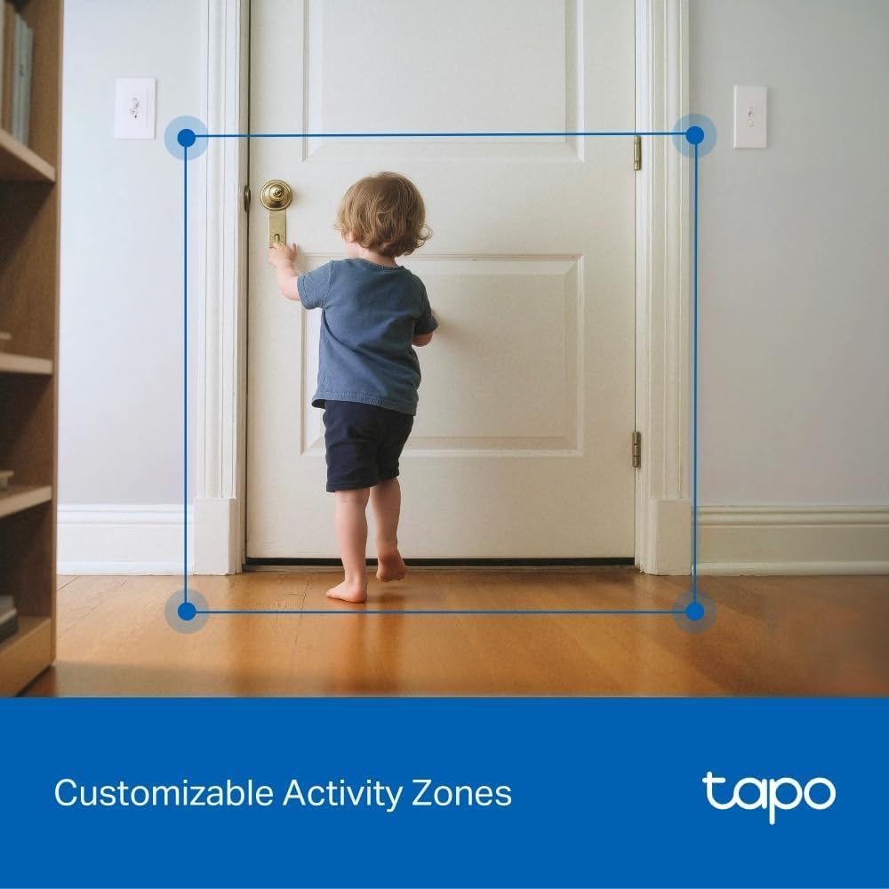 Tapo C201 Full HD Pan/Tilt Indoor Security Camera Pet Camera House Security