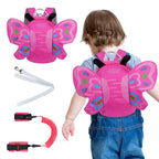 AOMIG Baby Reins, Baby Walking Reins and Toddler Safety Harness, Dinosaur Baby Reins Safety Leash for Toddlers Boys and Girls (Green)