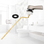 Hibbent Universal Metal Front Mount Toilet Handle Replacement Kit