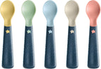 Tommee Tippee Easigrip Self-Feeding Weaning Spoons 6m+ Chunky Handles