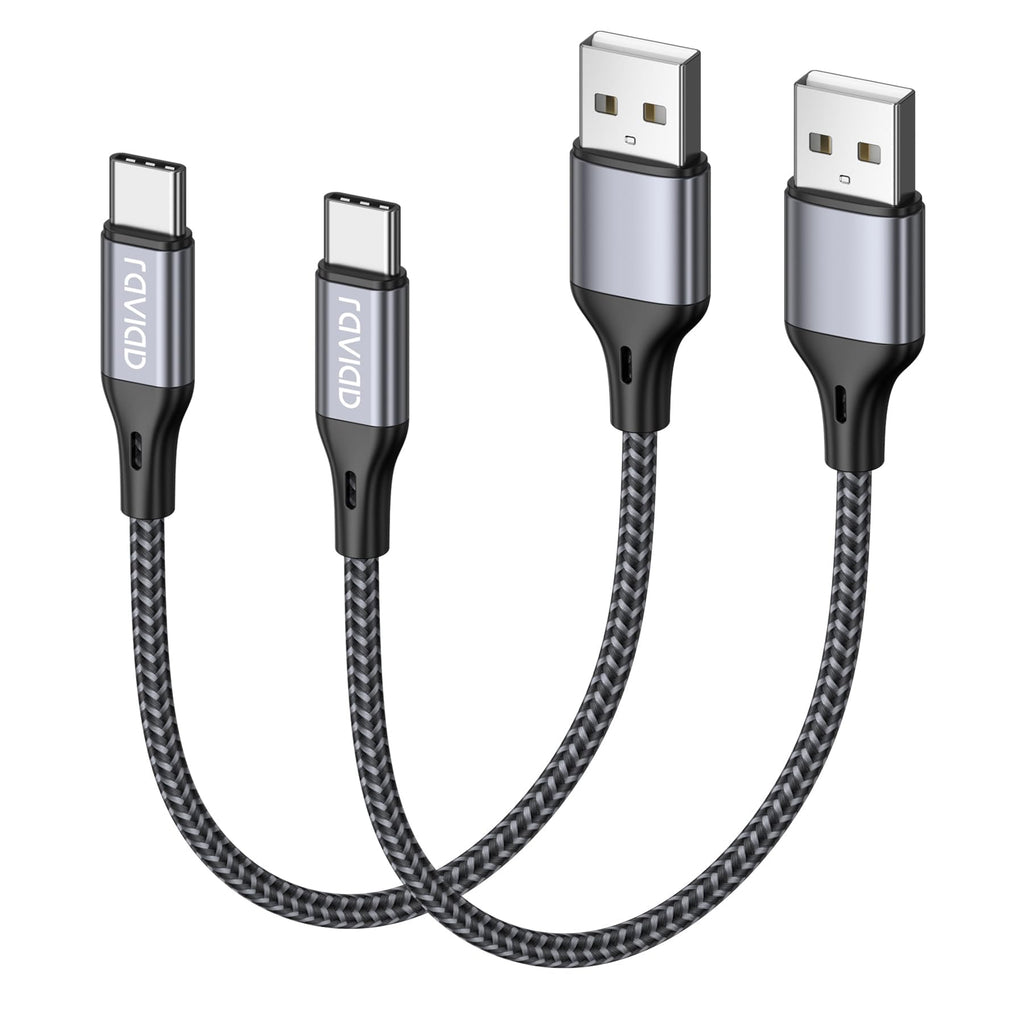 RAVIAD USB C Charger Cable 2M 3Pack, USB to USB C Cable Fast Charging