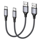 RAVIAD USB C Charger Cable 2M 3Pack, USB to USB C Cable Fast Charging