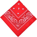 Aomig Bandana Head Scarf for Men and Women, Stylish Cowboy Headband Handkerchief, Multi-purpose Hair Scarf Paisley Print Unisex Headwraps, Bib Party Face Covering Headwear for Motorcycling