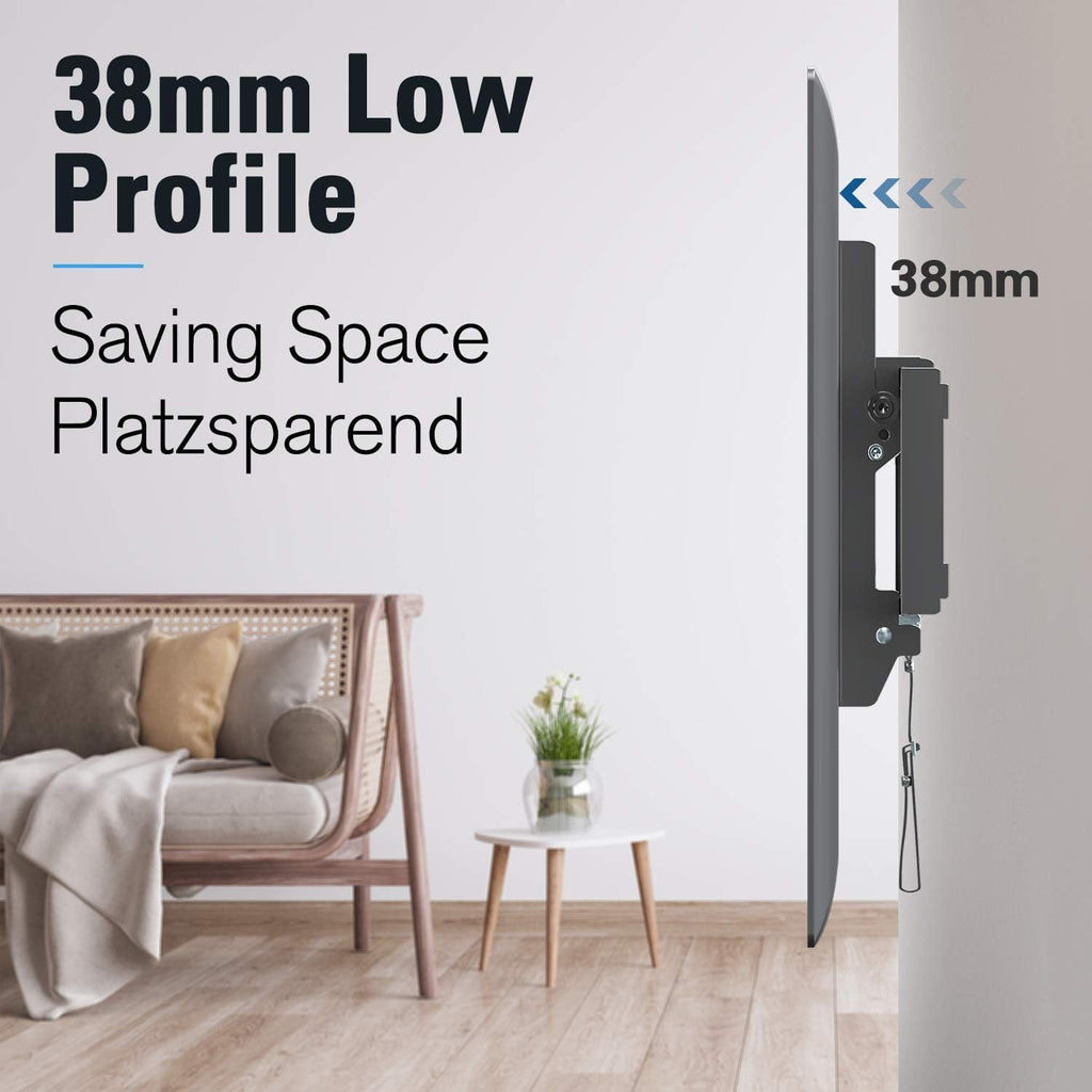 Mounting Dream Fixed TV Wall Bracket for 26-60" TV Max VESA 400x400mm 45kg