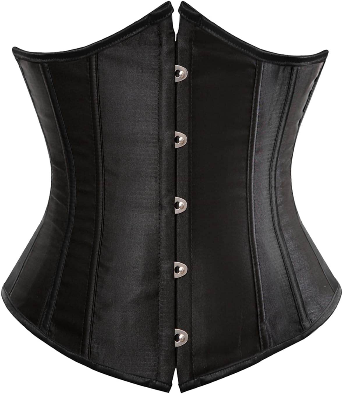 LSFYSZD Women's Lace Up Boned Overbust Corset Bustier Lingerie Bodyshaper Top Plus Size