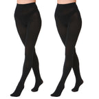 EVERSWE 2 Pairs Pack Women's Opaque Tights