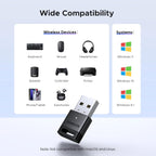 UGREEN Bluetooth 5.4 Adapter, USB Bluetooth Dongle for PC, Plug & Play