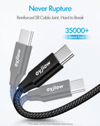 Extra Long USB C Cable 6m, USB to Type C Charger Cable Fast Charging Lead