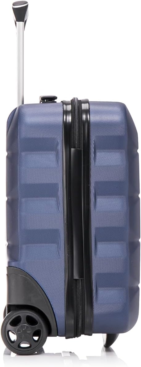 ATX Luggage Extra Large Suitcase Super Lightweight Durable ABS Hard Shell Suitcase with 4 Wheels and Built-in TSA Lock (Black, 32 Inches,132 Liter)