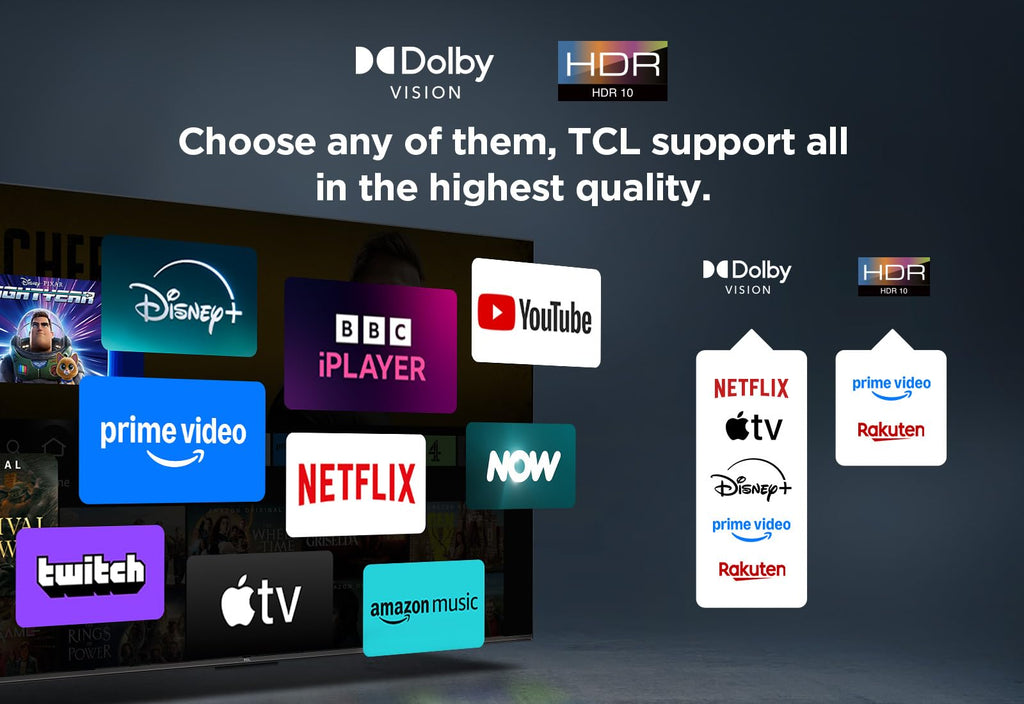 TCL 32SF560-UK 32 Inch Full HD QLED HDR Smart TV with Fire TV Press & Ask Alexa, Metallic Bezel-Less Design