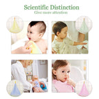 Baby Washcloths 100% Organic Bamboo Bath Washcloth Reusable Face Towels Anti-Bacterial Soft Towel Set Perfect for Newborn(5 Pack)