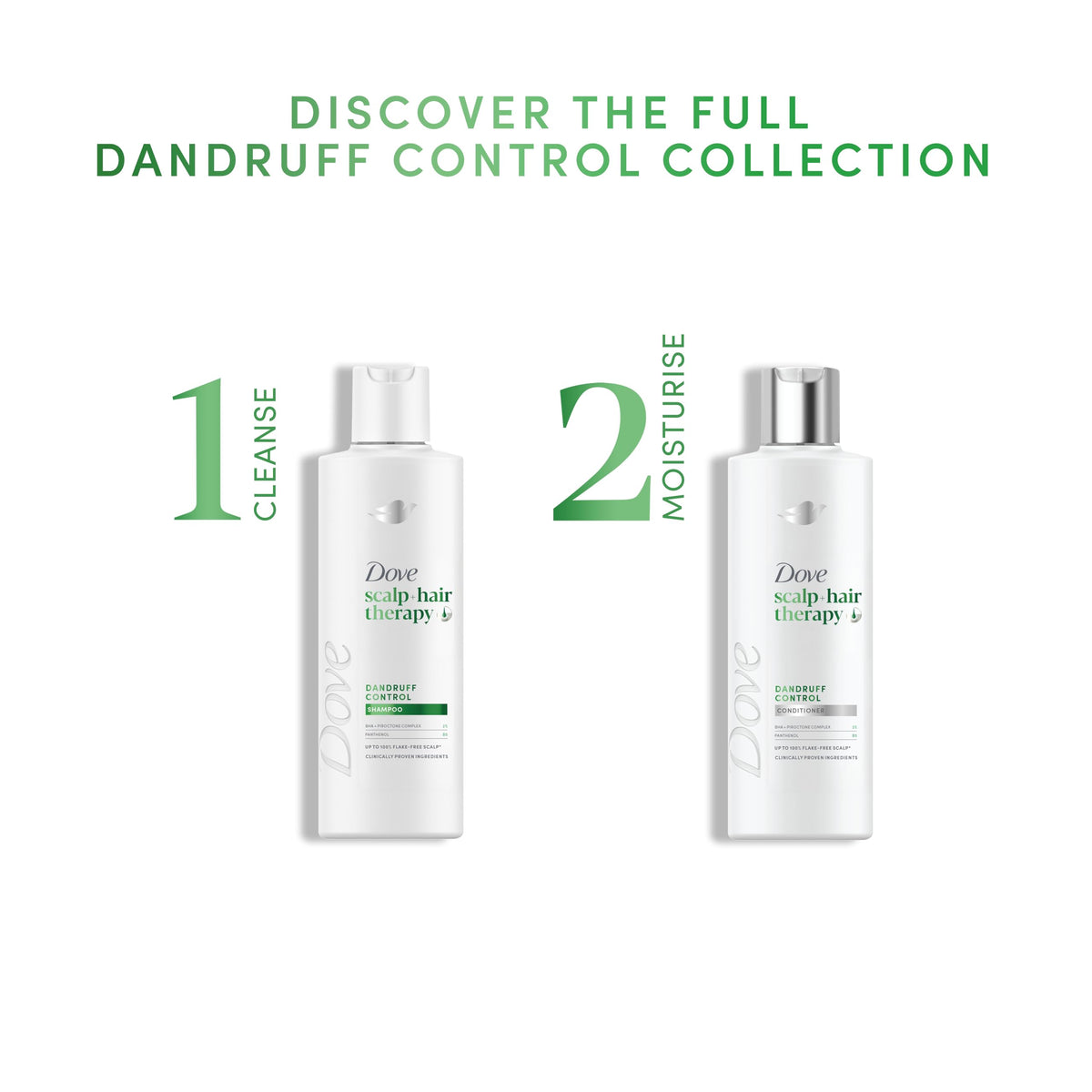 Dove Scalp + Hair Therapy Dandruff Control Shampoo, 400 ml