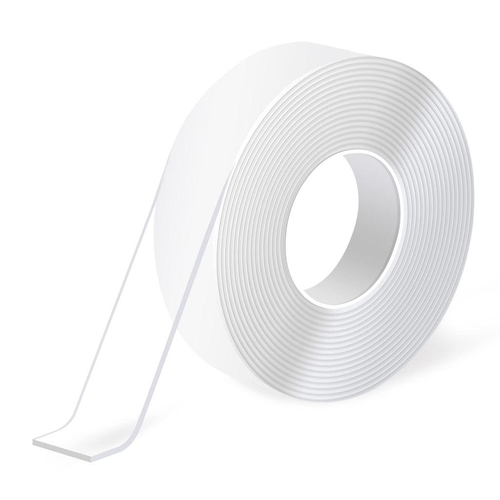 Art3d Double-Sided Tape Heavy Duty (10FT) Mounting Tape, Multipurpose Removable Adhesive Foam Tape, Reusable Transparent Tape for Paste Items, Household