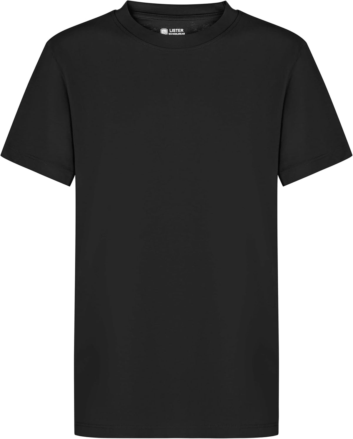 Plain Virgin T-Shirt for Children from 1 to 15 Years, 100% Cotton, Spun, Soft, Unisex, School Uniform P.E. Gym