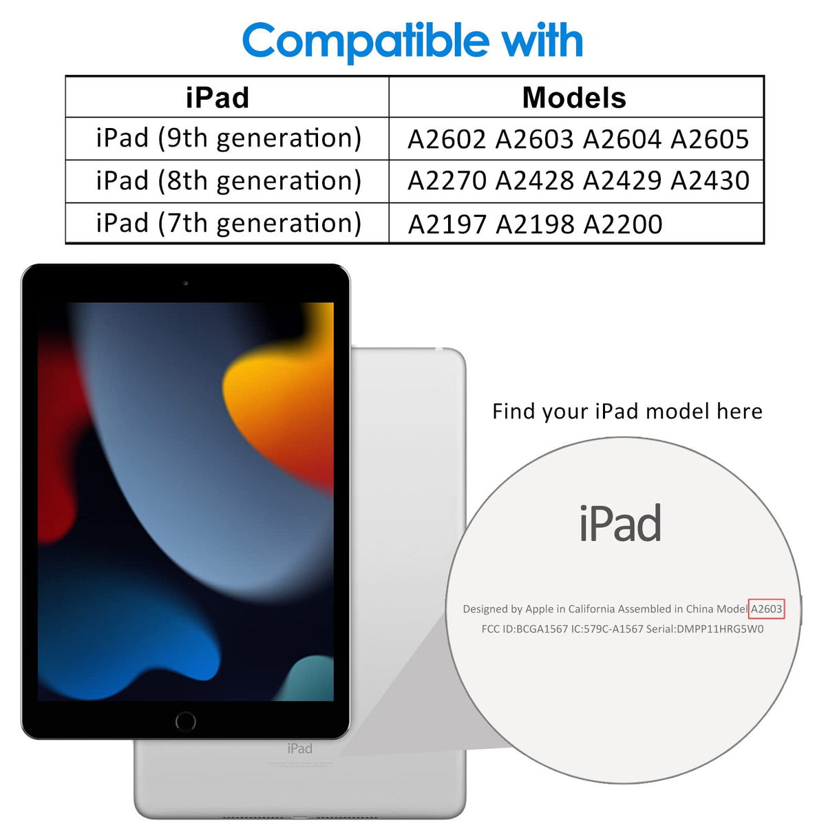 JETech Screen Protector for iPad Air 11" M4/M3/M2, 2-Pack