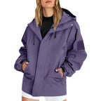 Waterproof Jackets Lightweight Raincoats for Women Windbreaker Coats