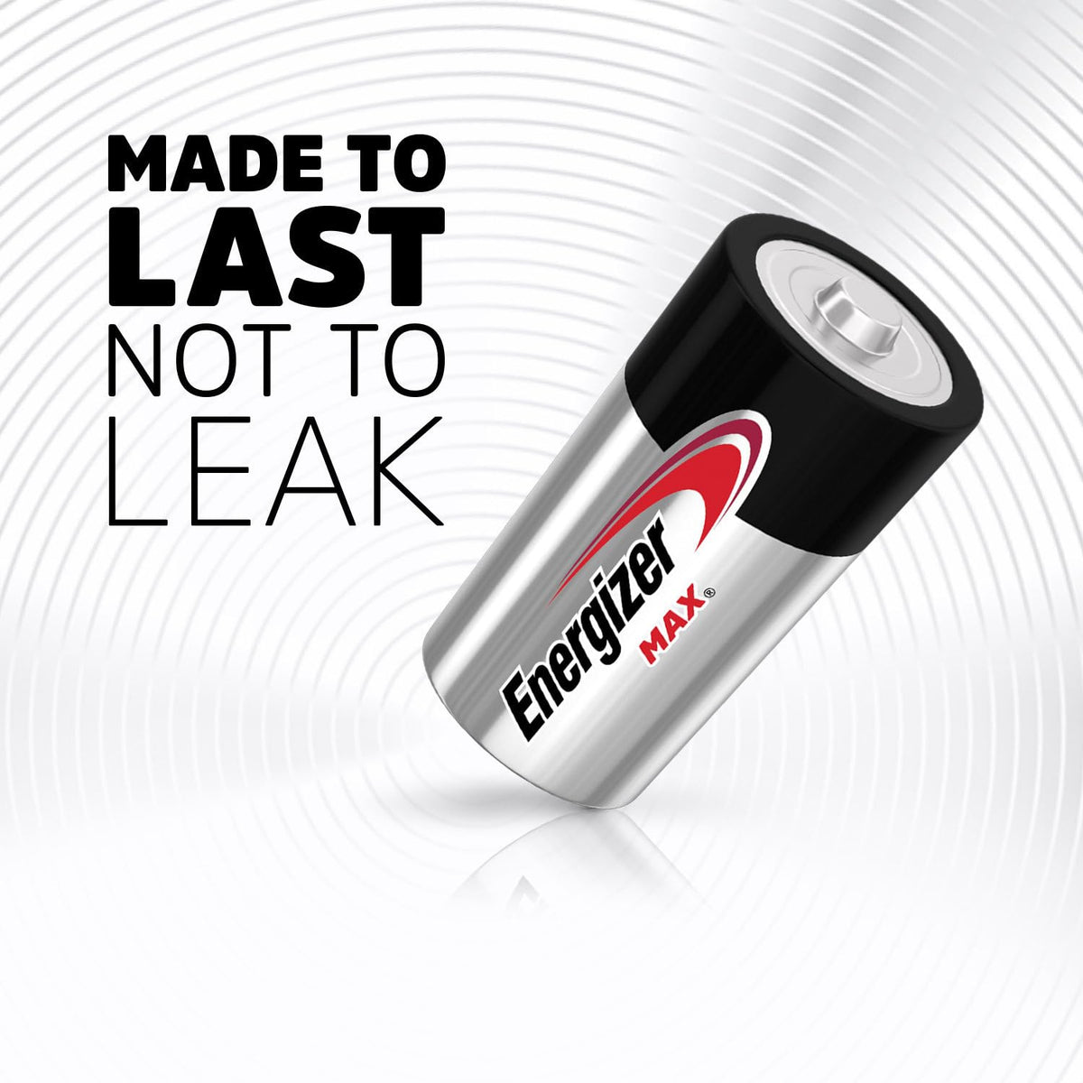 Energizer Max D Batteries (4 Pack) - 1.5V Battery LR20 - Long Lasting Power