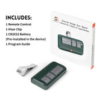 2 for LiftMaster Chamberlain Craftsman Garage Door Opener Remote