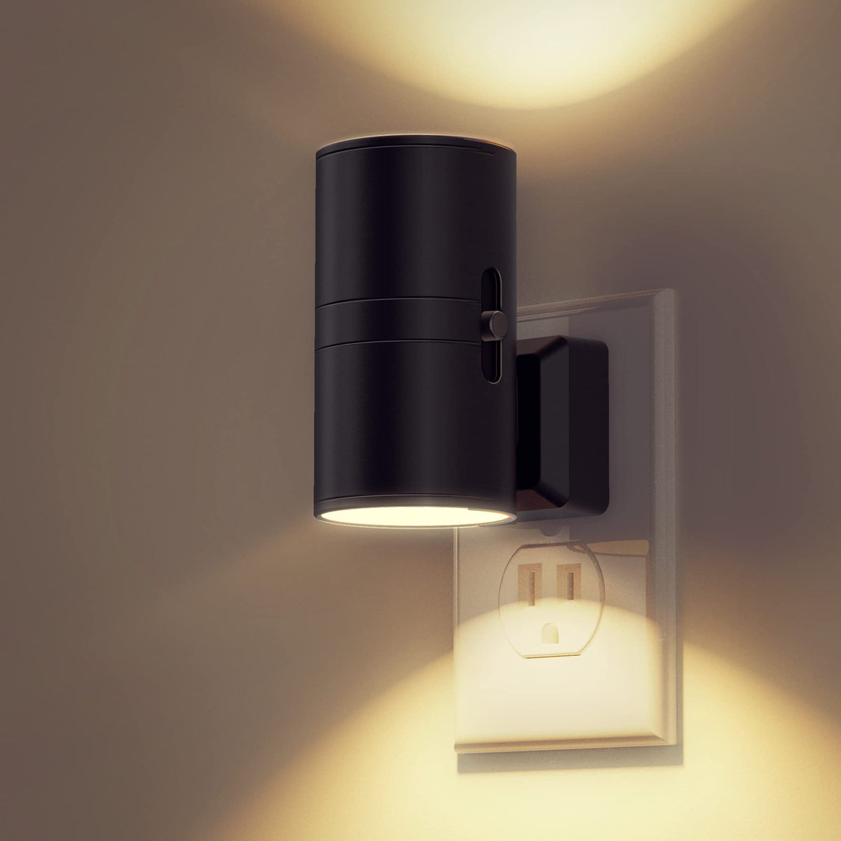 L LOHAS LED Night Light Plug in, Night Lights Plug into Wall, Soft White