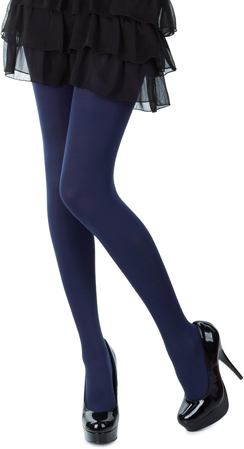 SENTELEGRI Colourful Opaque 40 Denier Tights, 23 Colours, Sizes S-XL