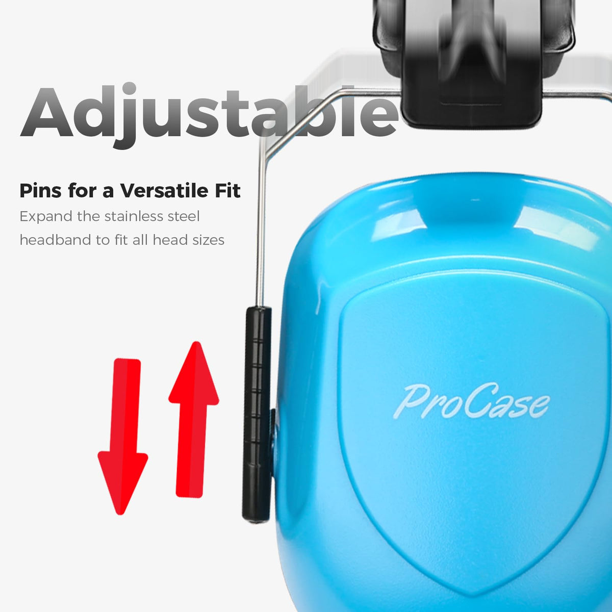 ProCase Hearing Protection Ear Muffs SNR 33dB, Noise Cancelling Headphones