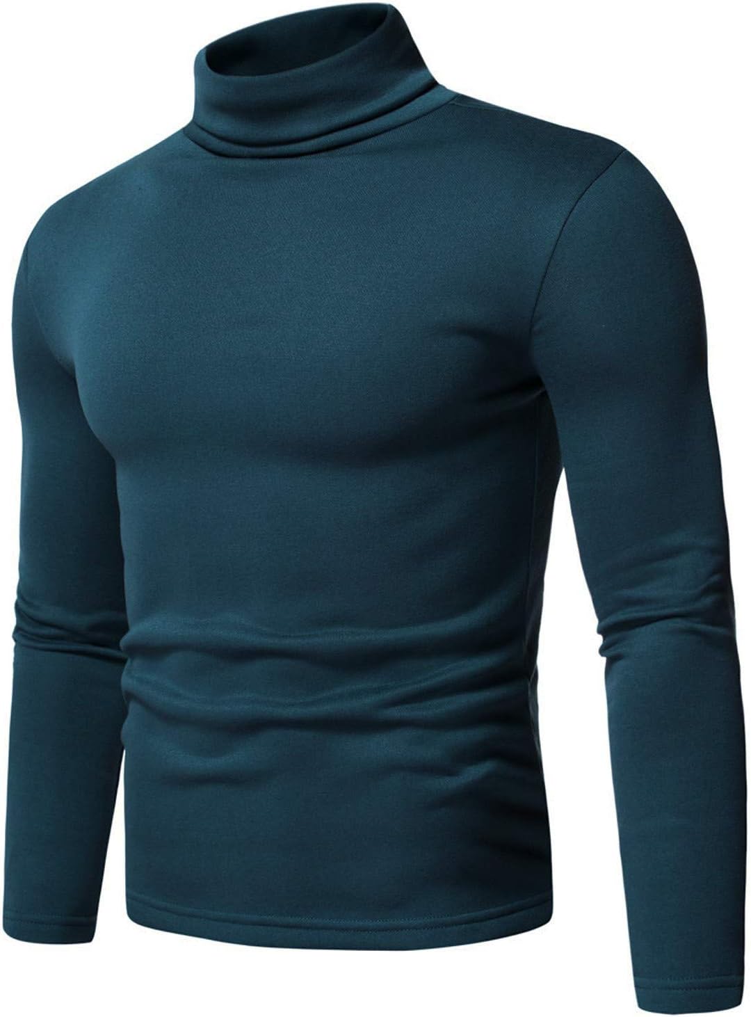 Men's Thermal Turtle Neck Top Long Sleeve Turtleneck Shirts Basic Undershirt Baselayer Pullover for Winter