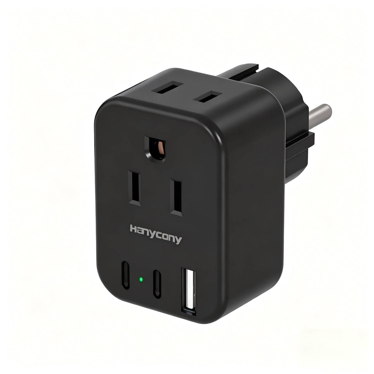 European Travel Plug Adapter, International Power Adapter, US to Europe