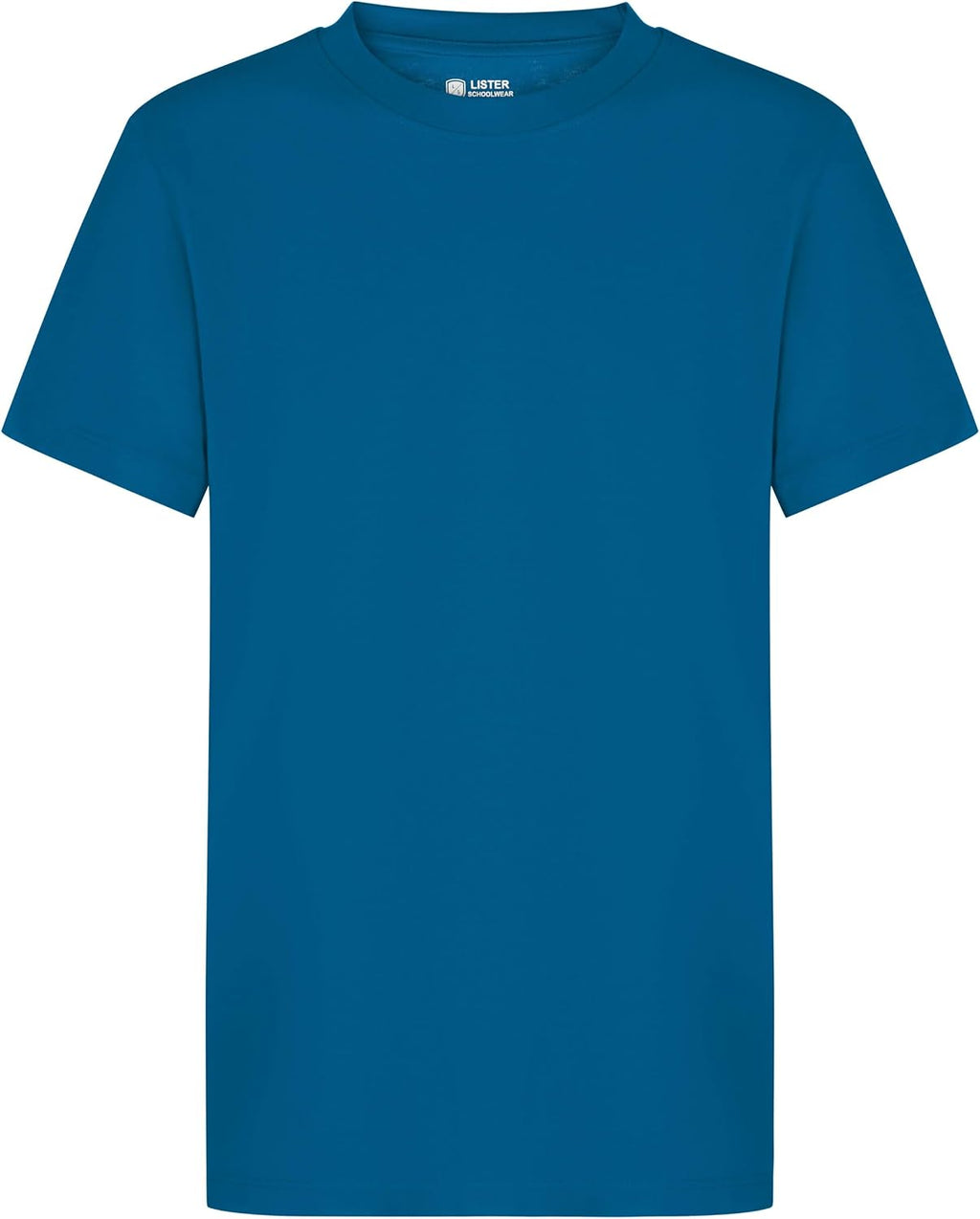 Plain Virgin T-Shirt for Children from 1 to 15 Years, 100% Cotton, Spun, Soft, Unisex, School Uniform P.E. Gym