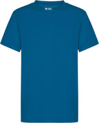 Plain Virgin T-Shirt for Children from 1 to 15 Years, 100% Cotton, Spun, Soft, Unisex, School Uniform P.E. Gym