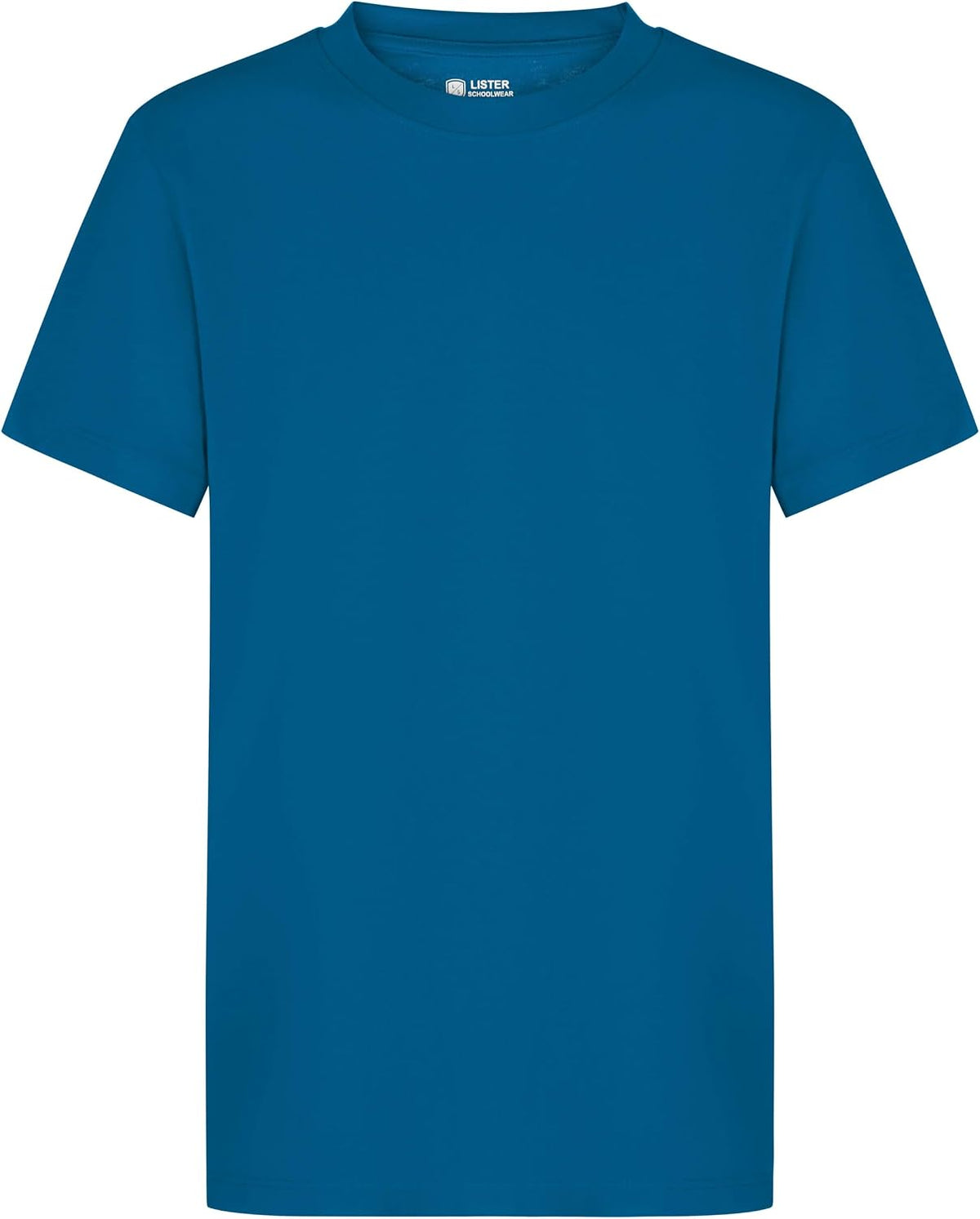 Plain Virgin T-Shirt for Children from 1 to 15 Years, 100% Cotton, Spun, Soft, Unisex, School Uniform P.E. Gym
