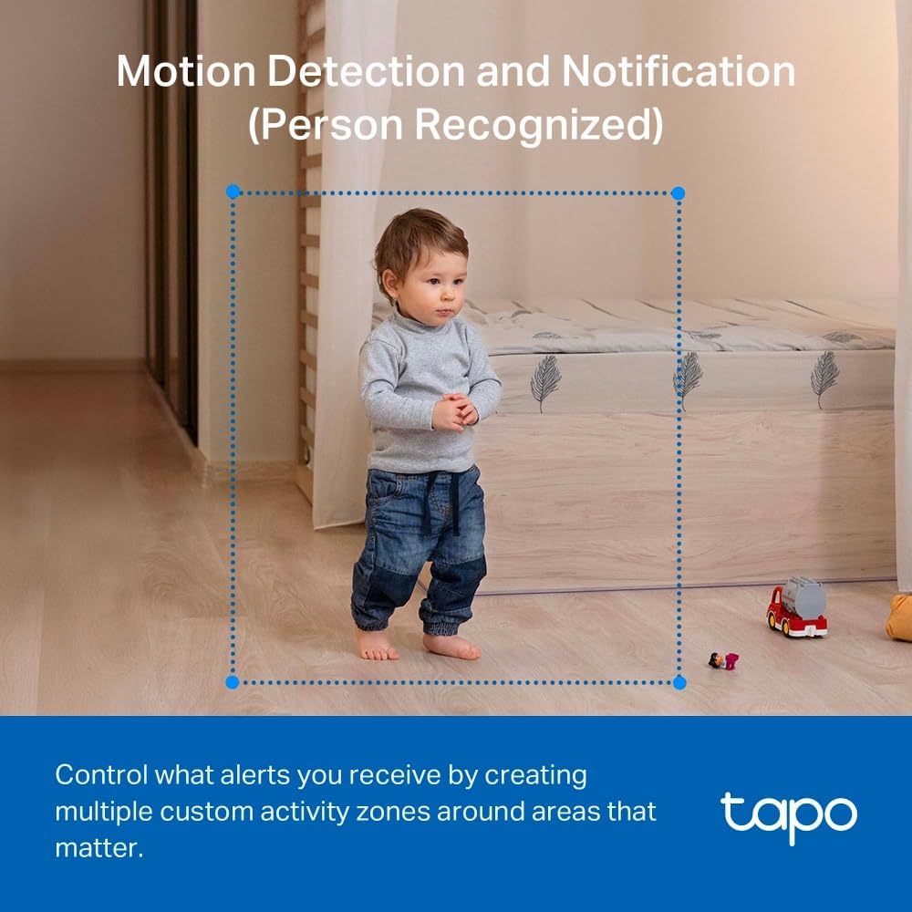 Tapo C201 Full HD Pan/Tilt Indoor Security Camera Pet Camera House Security