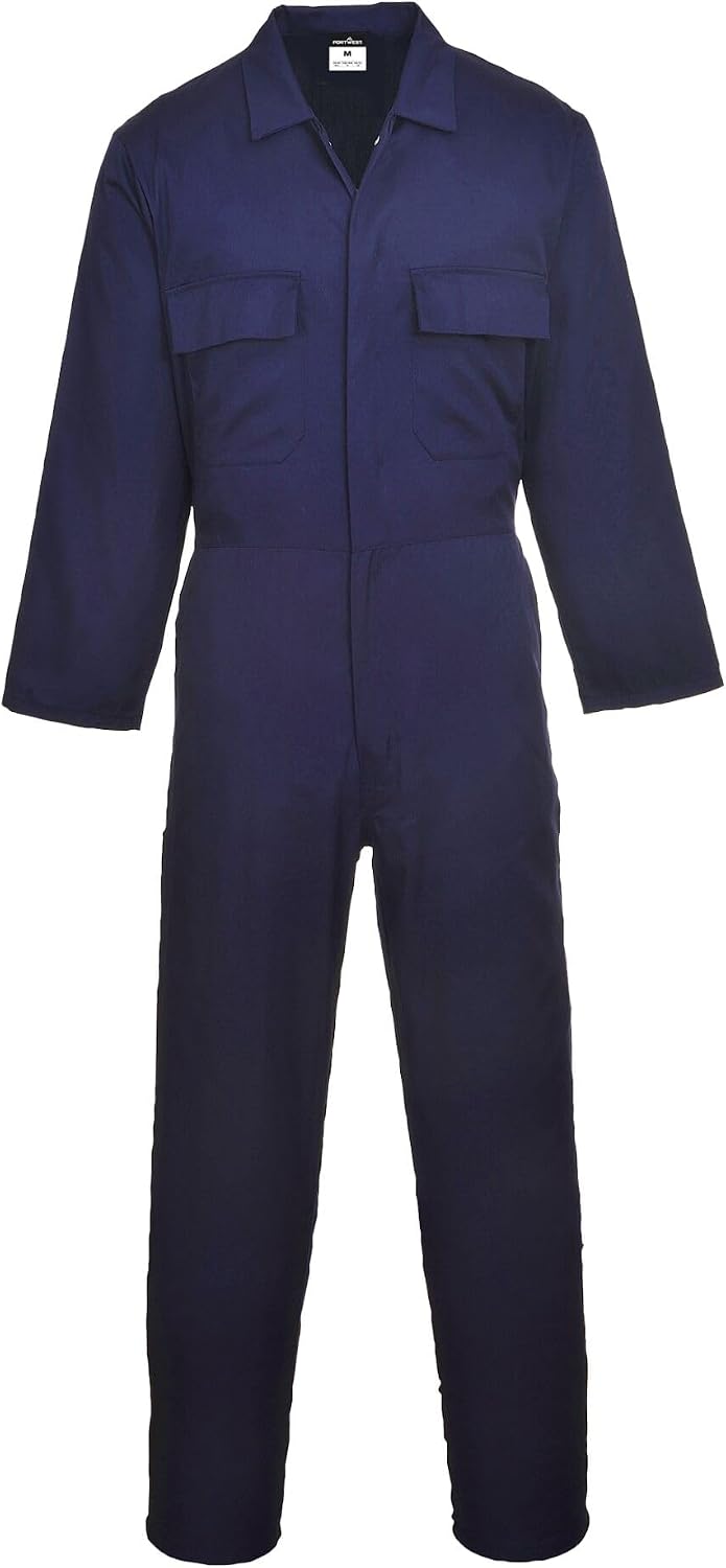 Portwest Euro Work Men's Polycotton Men's Polycotton Coverall