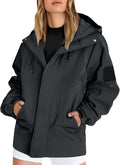 Waterproof Jackets Lightweight Raincoats for Women Windbreaker Coats