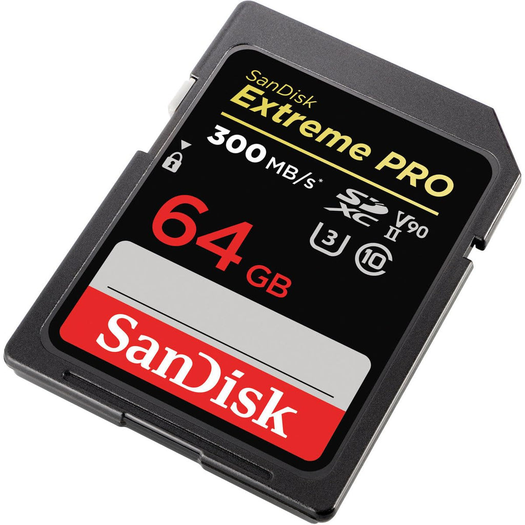 SanDisk 1TB Extreme PRO SDXC card, SD Card, V60 Memory card, 6K & 4K UHD, up to 280 MB/s, Shock, Temperature, Water and X-Ray Proof, RescuePro Deluxe data recovery software, UHS-II, Class 10, U3
