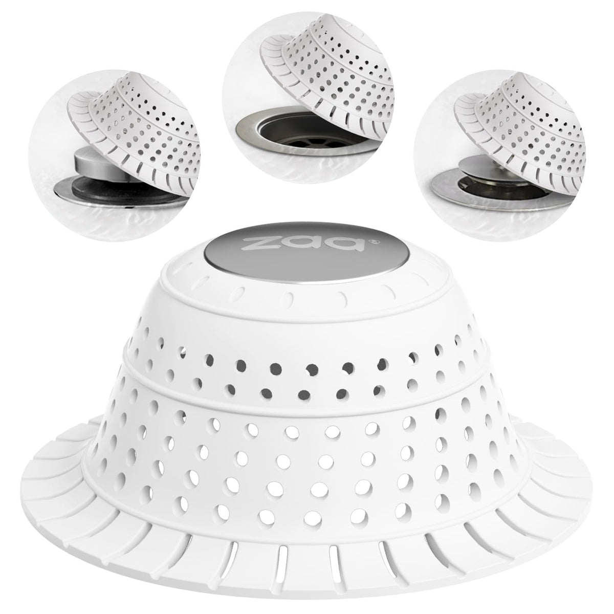 zaa Shower Drain Hair Catcher Bathtub Drain Strainer Sink Drain Protector