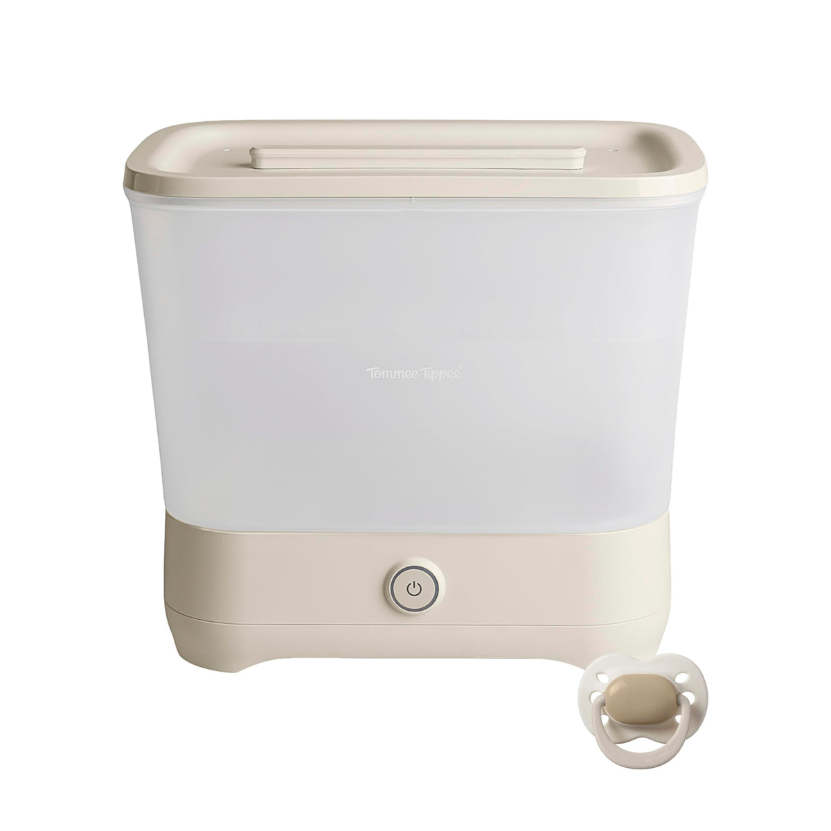 Tommee Tippee Electric Steam Baby Bottle Steriliser 5-Minute Cycle White