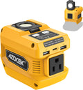 Azocek 220W Power Inverter Compatible with Dewalt 20V Battery