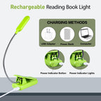 VAVOFO Rechargeable Reading Light, Clip on Book Light for Reading in Bed