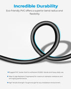 DDMALL Ethernet Cable 0.5m 1m 2m 3m 5m 10m 15m 20m 30m Cat 8 Internet Cable
