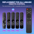 Replacement TCL TV Remote Control RC802N for TCL Android & LCD LED 4K Smart TVs: 32DS520, 40S6000FS, 49S6000FS, 49DP600, F43S5916, 50DP600, H32S5916, U49P6016, U55P6006 – No Setup Required