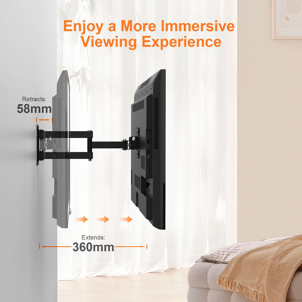 GRIFEMA Tilt TV Wall Bracket for 26 to 65 Inch TVs