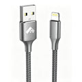 Aioneus iPhone Charger Cable 1M, MFi Certified Lightning Cable Fast iPhone Charging Cable Nylon Braided USB iPhone Charger Lead for iPhone 14 13 12 11 Pro Max XR XS X Max 8 7 6s Plus SE, iPad