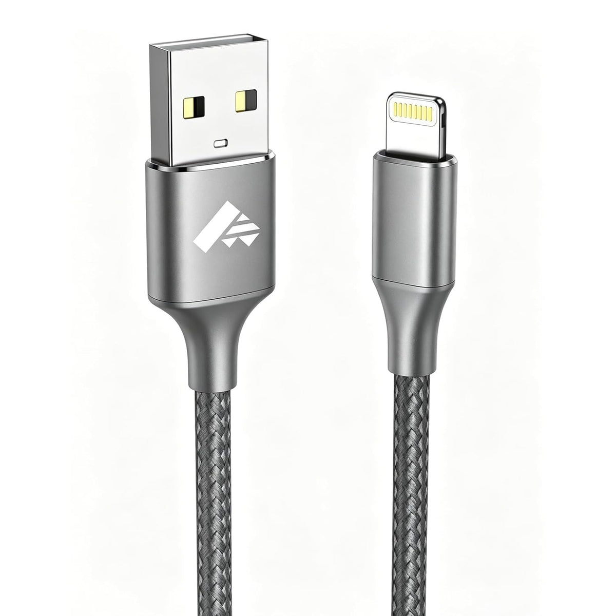 Aioneus iPhone Charger Cable 1M, MFi Certified Lightning Cable Fast iPhone Charging Cable Nylon Braided USB iPhone Charger Lead for iPhone 14 13 12 11 Pro Max XR XS X Max 8 7 6s Plus SE, iPad